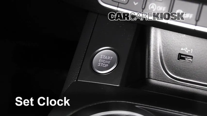 2018 Audi A5 Sportback Premium Plus 2.0L 4 Cyl. Turbo Horloge
